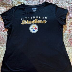 NFL Black Women's tee shirtTop Steelers
